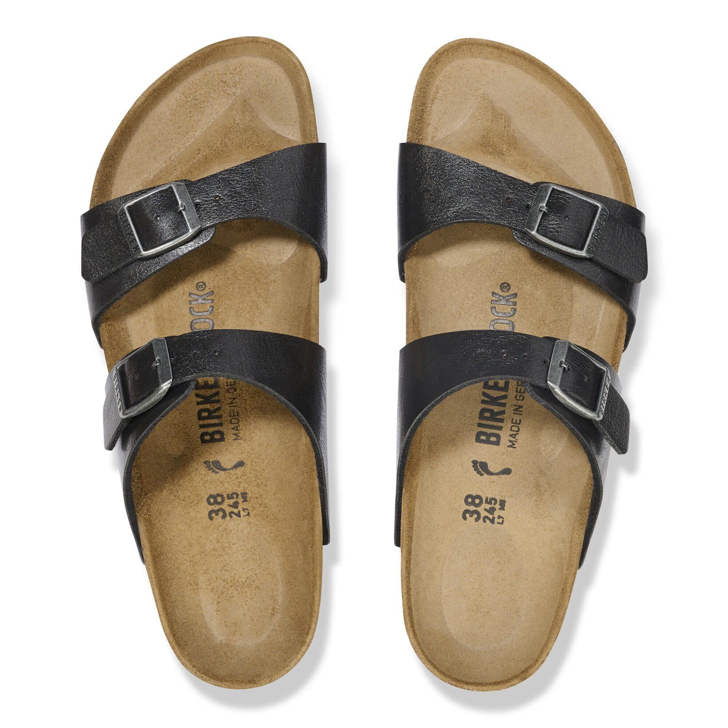 Birkenstock Sydney Birko-Flor Graceful Licorice 2 Birkenstock Sydney Birko-Flor Graceful Licorice - Image 2