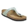 Birkenstock Gizeh Birko-Flor Graceful Surf Green