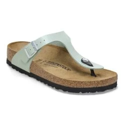 Birkenstock Gizeh Birko-Flor Graceful Surf Green
