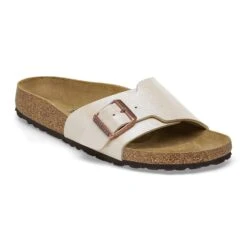 Birkenstock Catalina Birko-Flor Graceful Pearl White