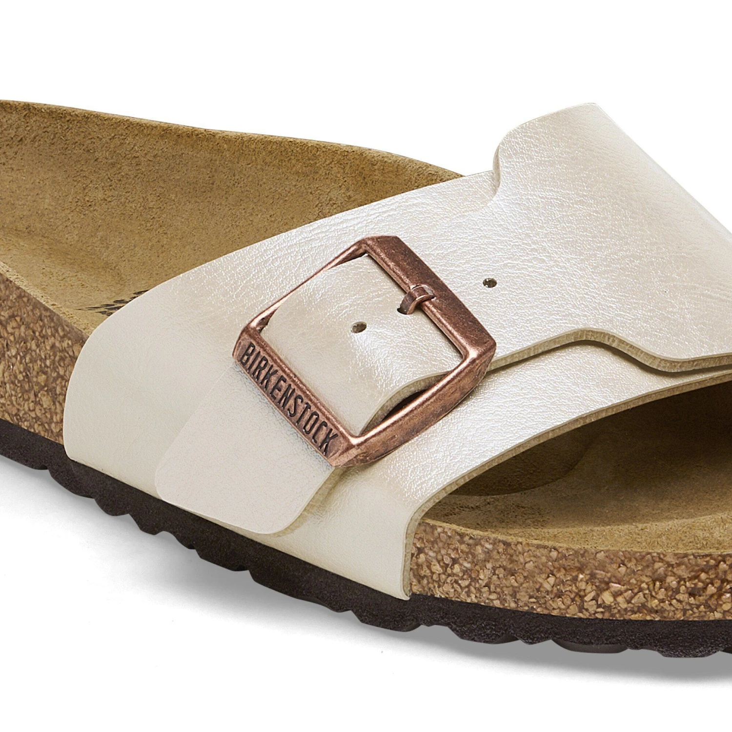 Birkenstock Catalina Birko-Flor Graceful Pearl White 4 Birkenstock Catalina Birko-Flor Graceful Pearl White - Image 4