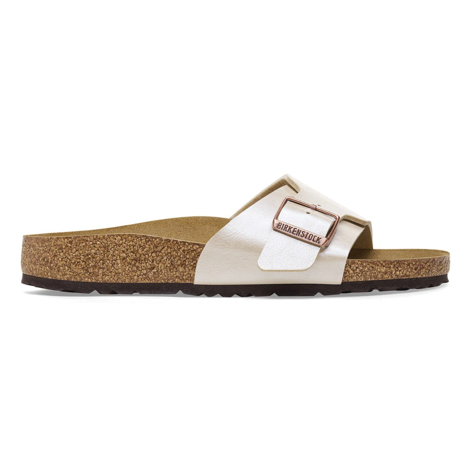 Birkenstock Catalina Birko-Flor Graceful Pearl White 3 Birkenstock Catalina Birko-Flor Graceful Pearl White - Image 3
