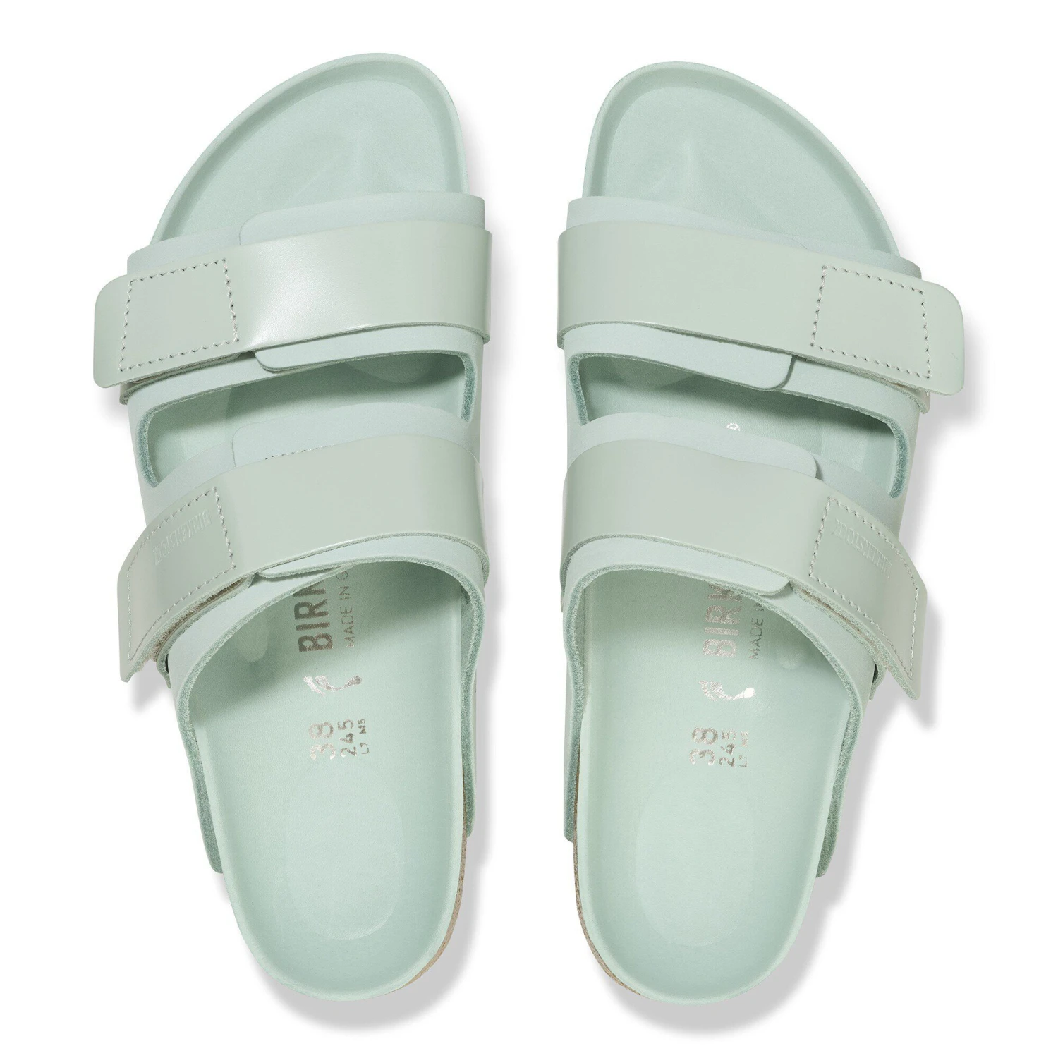 Birkenstock Uji Nubuck Leather Surf Green 2 Birkenstock Uji Nubuck Leather Surf Green - Image 2