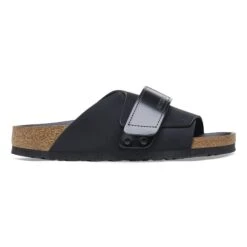 Birkenstock Kyoto Nubuck Leather Black -Birkenstock Shop 1026533 side