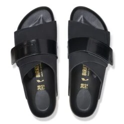 Birkenstock Kyoto Nubuck Leather Black -Birkenstock Shop 1026533 top