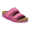 Birkenstock Uji Nubuck-Suede Leather Fuchsia Tulip