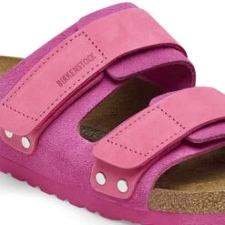 Birkenstock Uji Nubuck-Suede Leather Fuchsia Tulip -Birkenstock Shop 1026552 detail 1