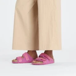 Birkenstock Uji Nubuck-Suede Leather Fuchsia Tulip -Birkenstock Shop 1026552 f look f