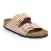 Birkenstock Arizona Big Buckle Nubuck Leather Soft Pink -Birkenstock Shop 1026559