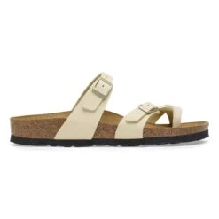 Birkenstock Mayari Nubuck Leather Ecru -Birkenstock Shop 1026565 side