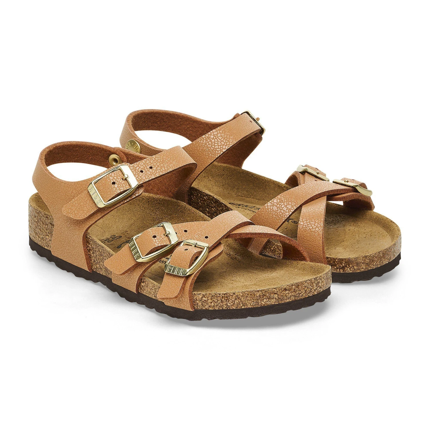Birkenstock Kumba Kids Birkibuc Grained Pecan 5 Birkenstock Kumba Kids Birkibuc Grained Pecan - Image 5