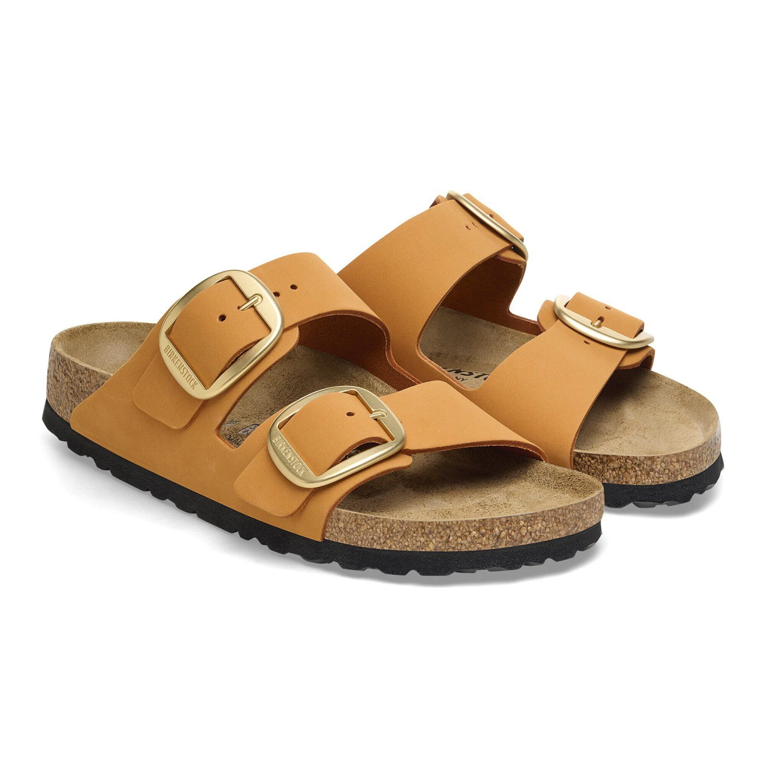 Birkenstock Arizona Big Buckle Nubuck Leather Burnt Orange 5 Birkenstock Arizona Big Buckle Nubuck Leather Burnt Orange - Image 5
