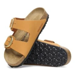 Birkenstock Arizona Big Buckle Nubuck Leather Burnt Orange 14 Birkenstock Arizona Big Buckle Nubuck Leather Burnt Orange -Birkenstock Shop 1026577 sole