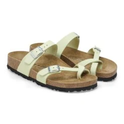Birkenstock Mayari Nubuck Leather Faded Lime 13 Birkenstock Mayari Nubuck Leather Faded Lime -Birkenstock Shop 1026589 pair