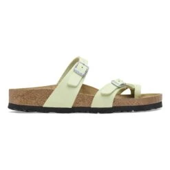 Birkenstock Mayari Nubuck Leather Faded Lime 9 Birkenstock Mayari Nubuck Leather Faded Lime -Birkenstock Shop 1026589 side