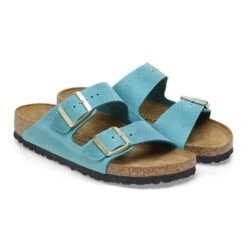 Birkenstock Arizona Oiled Leather Biscay Bay 13 Birkenstock Arizona Oiled Leather Biscay Bay -Birkenstock Shop 1026590 pair