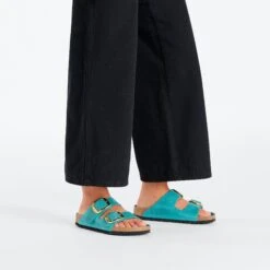 Birkenstock Arizona Big Buckle Oiled Leather Biscay Bay 14 Birkenstock Arizona Big Buckle Oiled Leather Biscay Bay -Birkenstock Shop 1026607 f look f