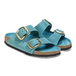 Birkenstock Arizona Big Buckle Oiled Leather Biscay Bay 11 Birkenstock Arizona Big Buckle Oiled Leather Biscay Bay -Birkenstock Shop 1026607 pair