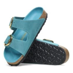 Birkenstock Arizona Big Buckle Oiled Leather Biscay Bay 12 Birkenstock Arizona Big Buckle Oiled Leather Biscay Bay -Birkenstock Shop 1026607 sole