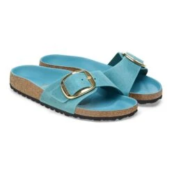 Birkenstock Madrid Big Buckle Oiled Leather Biscay Bay 14 Birkenstock Madrid Big Buckle Oiled Leather Biscay Bay -Birkenstock Shop 1026611 pair