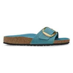 Birkenstock Madrid Big Buckle Oiled Leather Biscay Bay 10 Birkenstock Madrid Big Buckle Oiled Leather Biscay Bay -Birkenstock Shop 1026611 side
