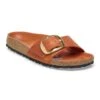 Birkenstock Madrid Big Buckle Oiled Leather Burnt Orange -Birkenstock Shop 1026612