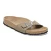 Birkenstock Madrid Vegan Synthetics Gray Taupe
