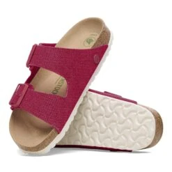 Birkenstock Arizona Textile Fuchsia Tulip -Birkenstock Shop 1026644 sole