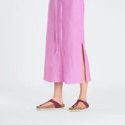 Birkenstock Gizeh Vegan Textile Canvas Fuchsia Tulip -Birkenstock Shop 1026653 f look f