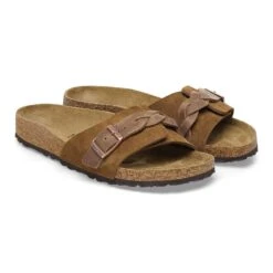 Birkenstock Oita Braided Suede Leather Mink 14 Birkenstock Oita Braided Suede Leather Mink -Birkenstock Shop 1026654 pair