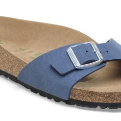 Birkenstock Madrid Vegan Synthetics Elemental Blue -Birkenstock Shop 1026662 detail 1