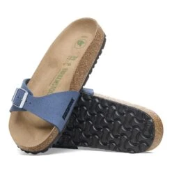 Birkenstock Madrid Vegan Synthetics Elemental Blue -Birkenstock Shop 1026662 sole