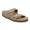 Birkenstock Sydney Vegan Synthetics Vegan Gray Taupe -Birkenstock Shop 1026664