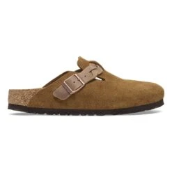 Birkenstock Boston Braided Suede Leather Mink -Birkenstock Shop 1026665 side
