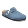 Birkenstock Boston Braided Suede Leather Elemental Blue -Birkenstock Shop 1026673