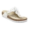 Birkenstock Gizeh Flower Leather White