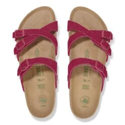 Birkenstock Franca Vegan Textile Fuchsia Tulip 8 Birkenstock Franca Vegan Textile Fuchsia Tulip -Birkenstock Shop 1026689 top