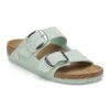 Birkenstock Arizona Vegan Big Buckle Textile Canvas Surf Green -Birkenstock Shop 1026752