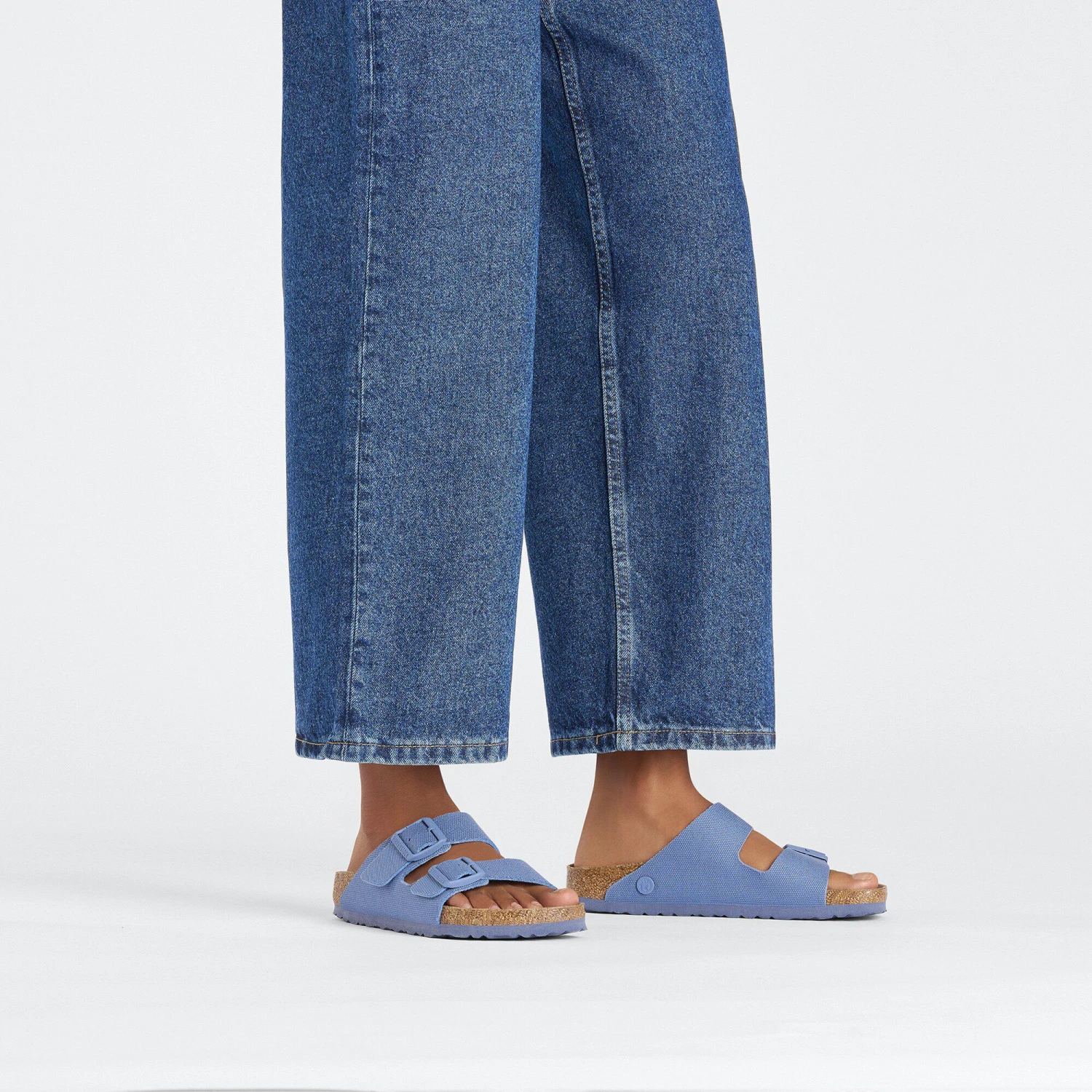 Birkenstock Arizona Vegan Textile Elemental Blue 5 Birkenstock Arizona Vegan Textile Elemental Blue - Image 5