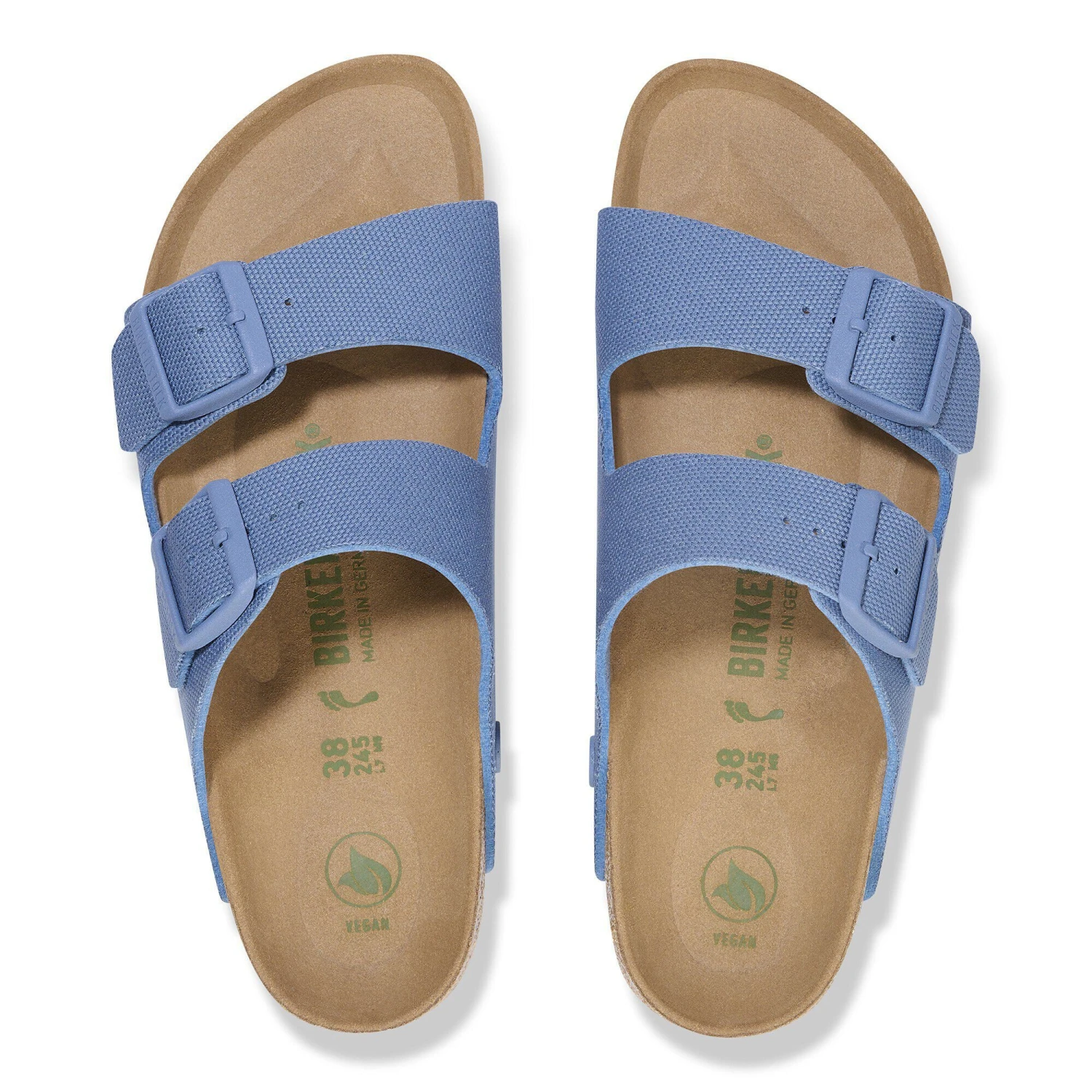Birkenstock Arizona Vegan Textile Elemental Blue 2 Birkenstock Arizona Vegan Textile Elemental Blue - Image 2