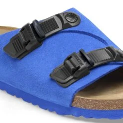 Birkenstock Zürich Tech Suede Leather Ultra Blue -Birkenstock Shop 1026800 detail 1