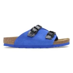 Birkenstock Zürich Tech Suede Leather Ultra Blue -Birkenstock Shop 1026800 side