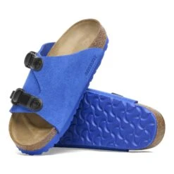 Birkenstock Zürich Tech Suede Leather Ultra Blue -Birkenstock Shop 1026800 sole