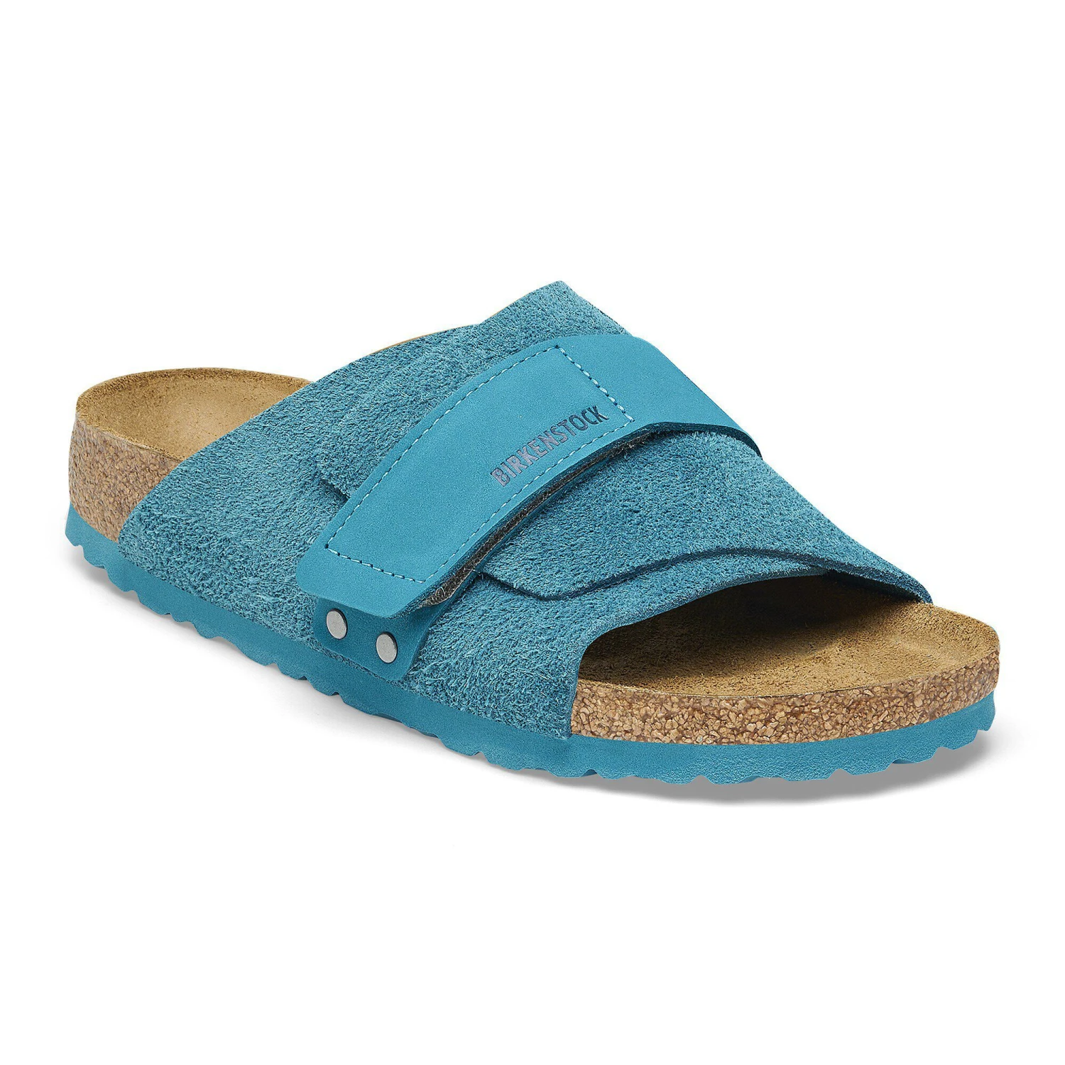 Birkenstock Kyoto Suede Leather Deep Turquoise 1 Birkenstock Kyoto Suede Leather Deep Turquoise