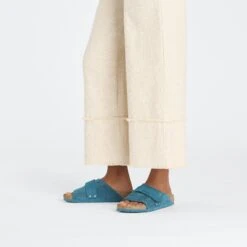 Birkenstock Kyoto Suede Leather Deep Turquoise 11 Birkenstock Kyoto Suede Leather Deep Turquoise -Birkenstock Shop 1026801 f look f