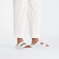 Birkenstock Arizona Leather White -Birkenstock Shop 1026803 f look m