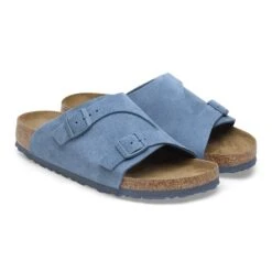 Birkenstock Zürich Suede Leather Elemental Blue -Birkenstock Shop 1026812 pair