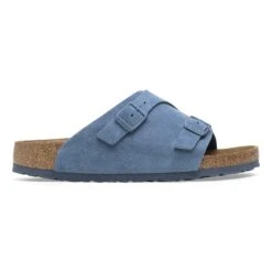 Birkenstock Zürich Suede Leather Elemental Blue -Birkenstock Shop 1026812 side