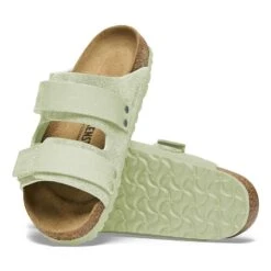 Birkenstock Uji Nubuck-Suede Leather Faded Lime -Birkenstock Shop 1026844 sole