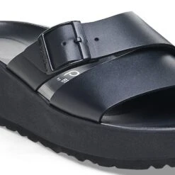 Almina Leather Black -Birkenstock Shop 1026872 detail 1
